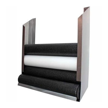 Fabrication Enterprises CanDo Foam Roller Wall-Mount Storage Rack - 36"L x 10"W x 40"H 30-2180